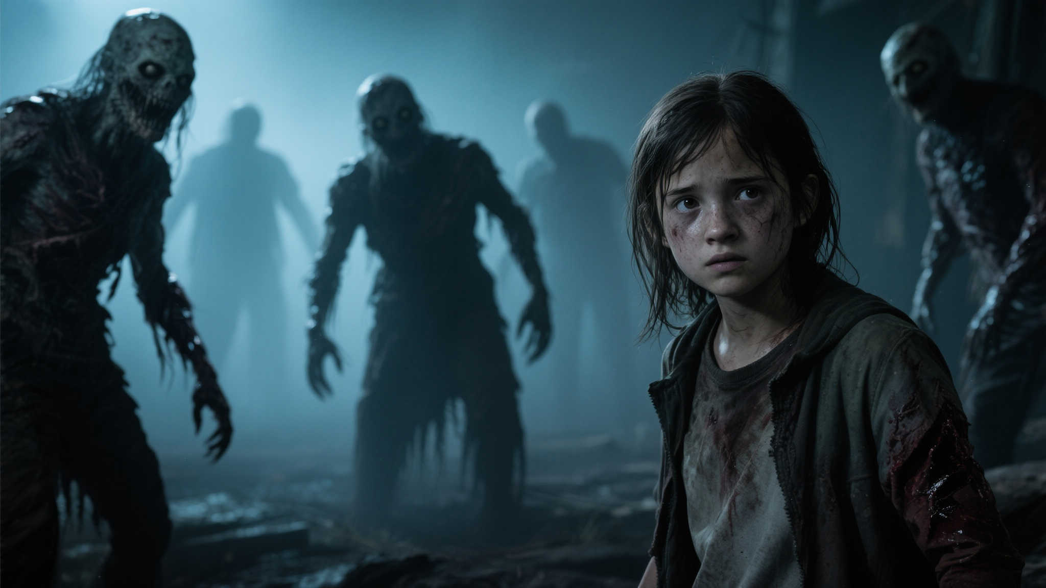 《最后生还者》曝光艾莉新剧照：与感染者正面交锋