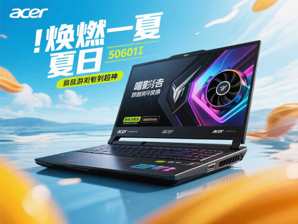 焕”力觉醒，夏日超神！5060Ti宏碁暗影骑士·焕震撼来袭