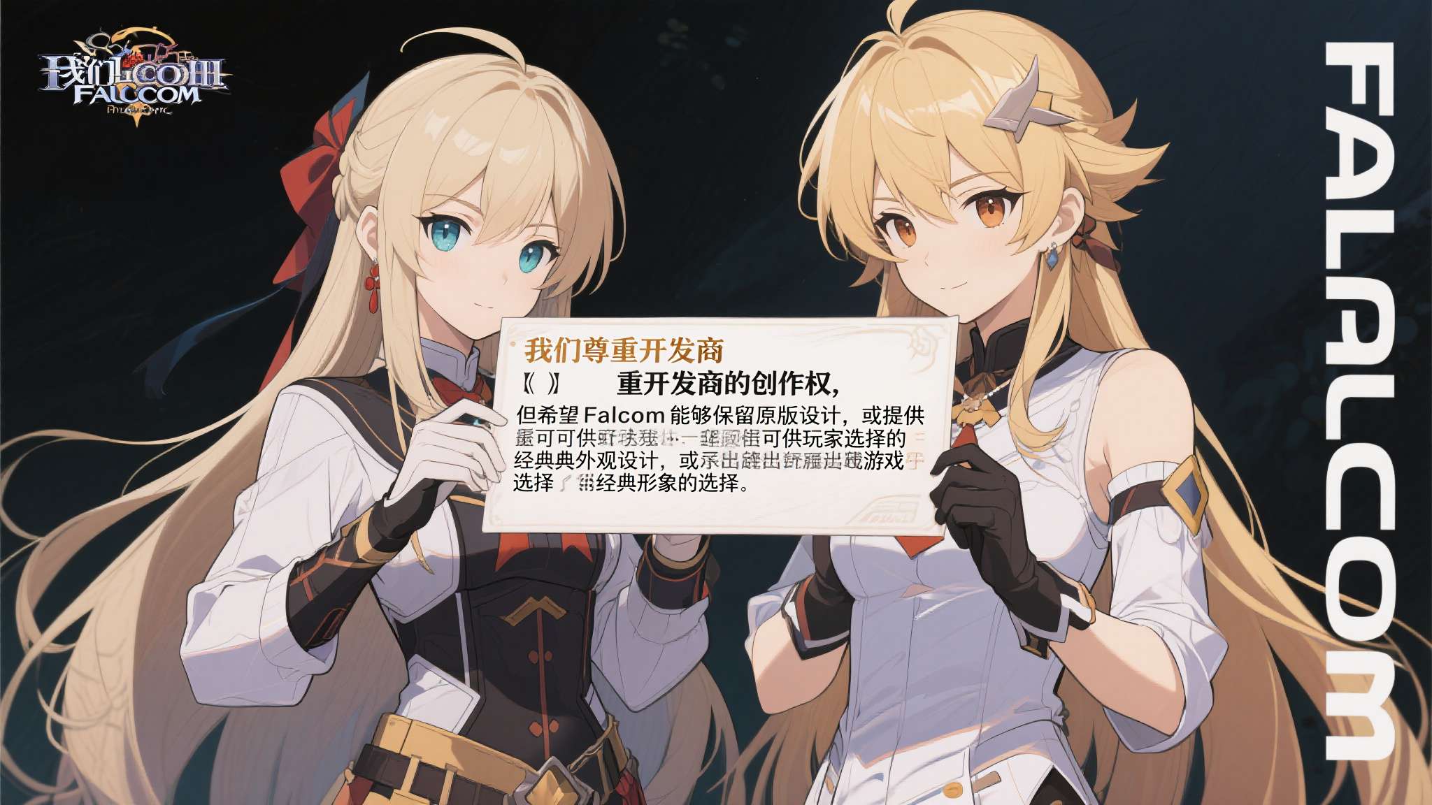 请愿文案中明确指出："我们尊重开发商的创作权，但希望Falcom能够保留原版设计